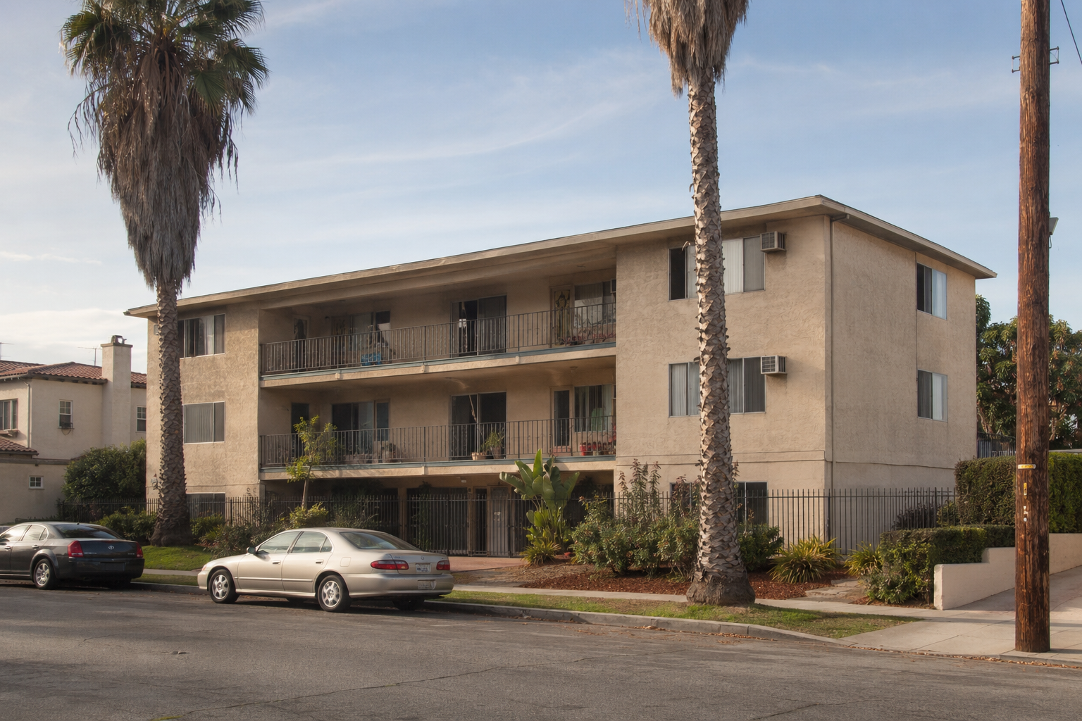 A Los Angeles rent-stabilized apartment building